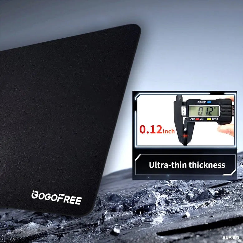 GOGOFREE 강화 유리 게이밍 마우스 패드 XL