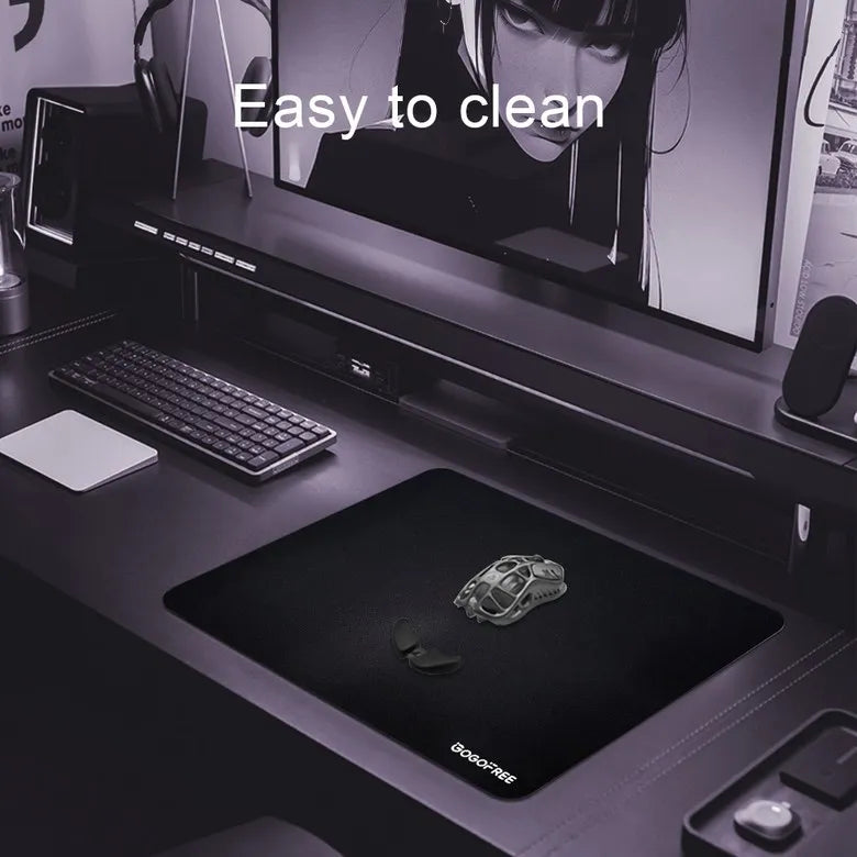 GOGOFREE 강화 유리 게이밍 마우스 패드 XL
