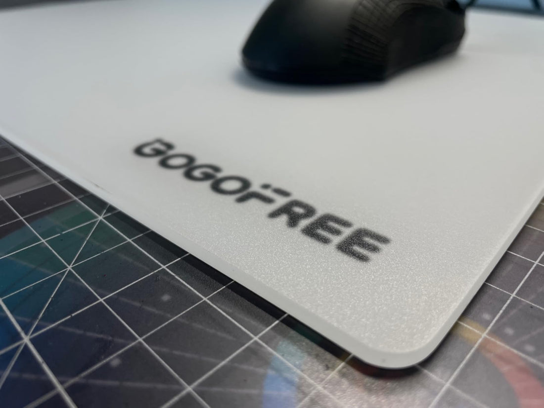 GOGOFREE glass mousepad Control vs Speed