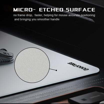 Tempered Glass Mouse Pad – Ultra Smooth & Durable