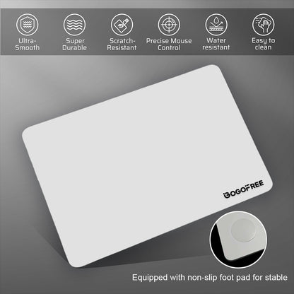 Tempered Glass Mouse Pad – Ultra Smooth & Durable